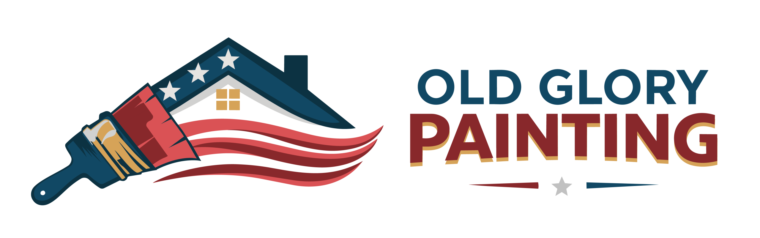 Old Glory Painting